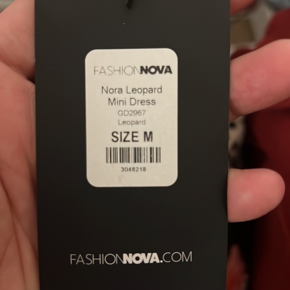 Leopard Mini Dress - Picture 3 of 3